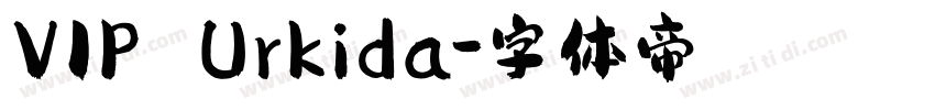 VIP Urkida字体转换
